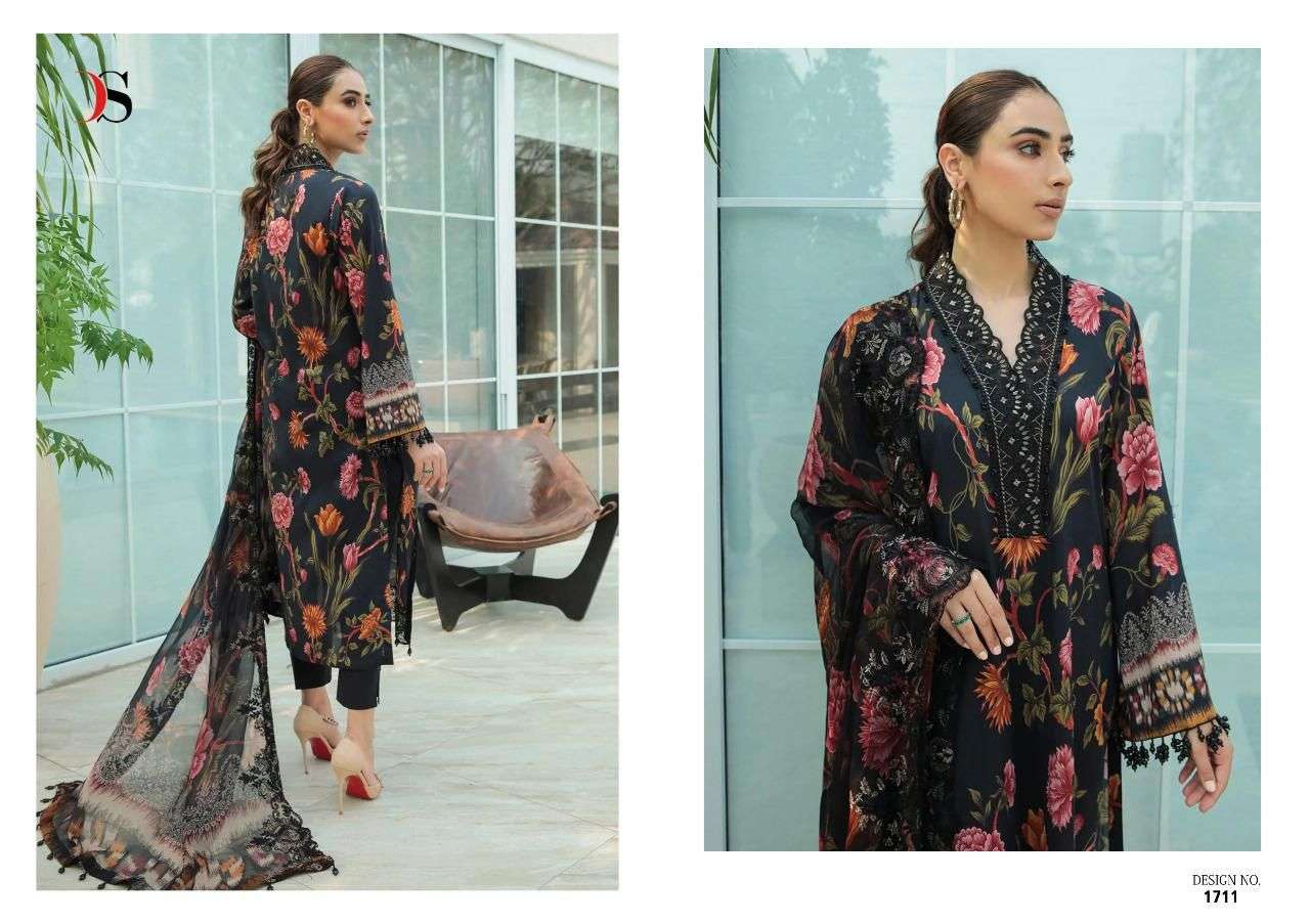 DEEPSY SUITS  Chunari lawn Mini Nx embroidered cotton Mal -Mal dupatta Salwar Kameez Wholesale catalog