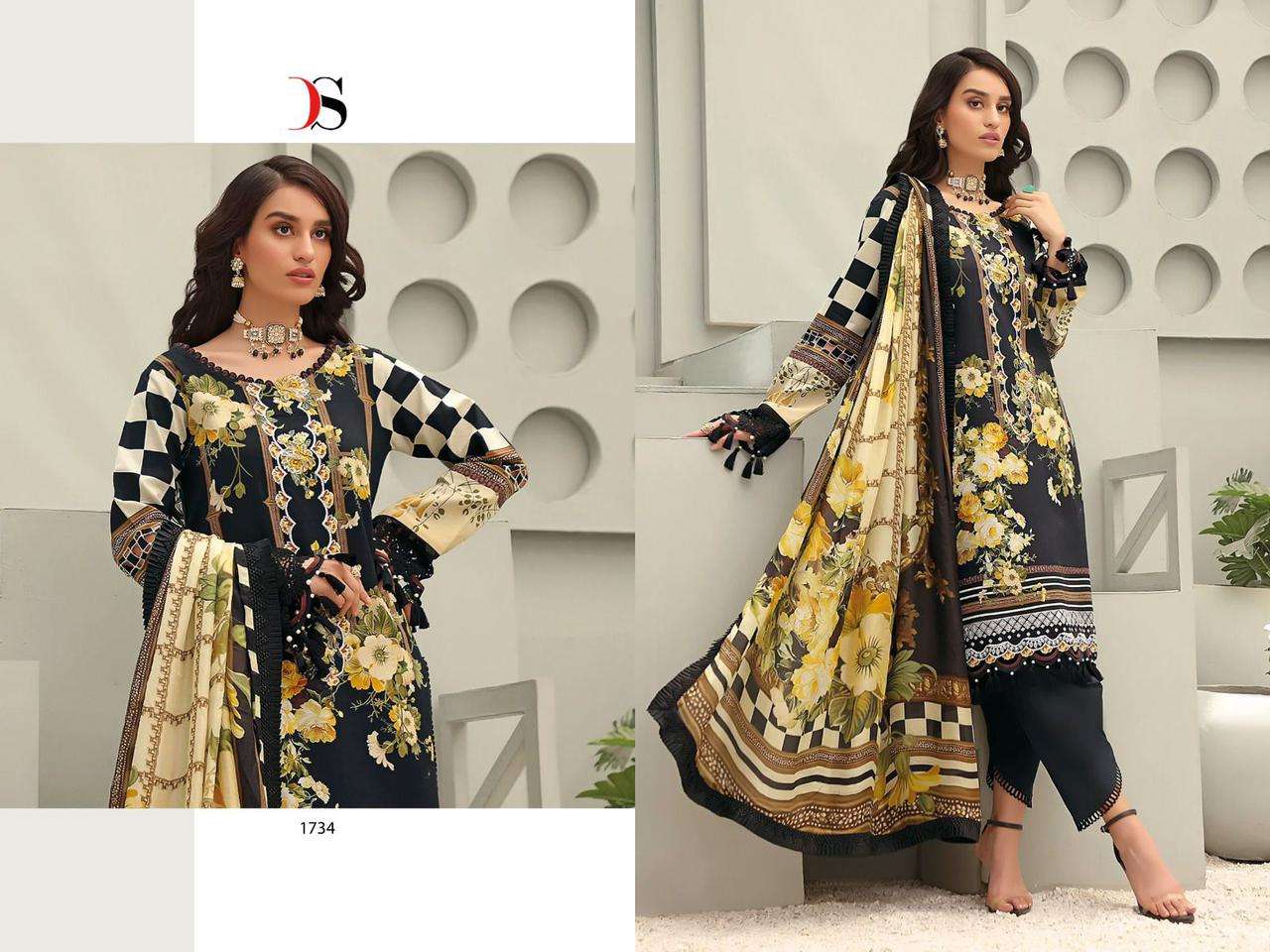 DEEPSY SUITS Firouds QUEEN’s chiffon  Salwar Kameez Wholesale catalog