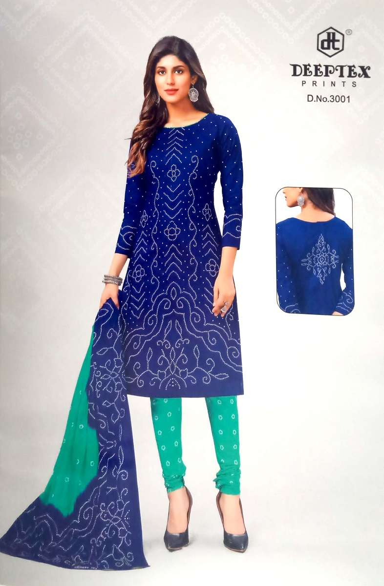 Deeptex Classic Chunari Vol-30 - Dress Material - Wholesale Catalog