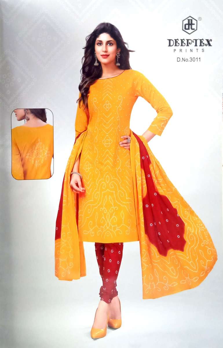 Deeptex Classic Chunari Vol-30 - Dress Material - Wholesale Catalog