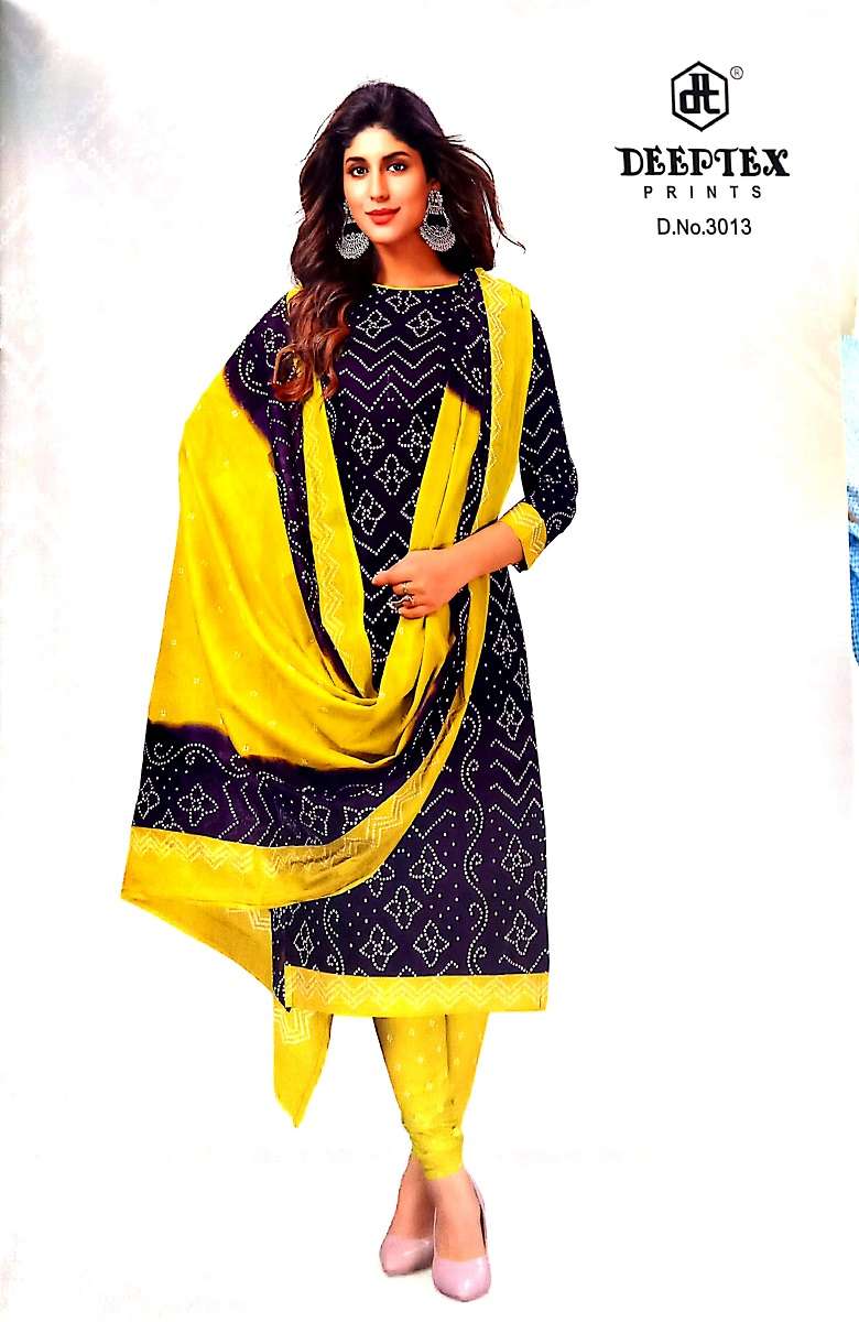Deeptex Classic Chunari Vol-30 - Dress Material - Wholesale Catalog
