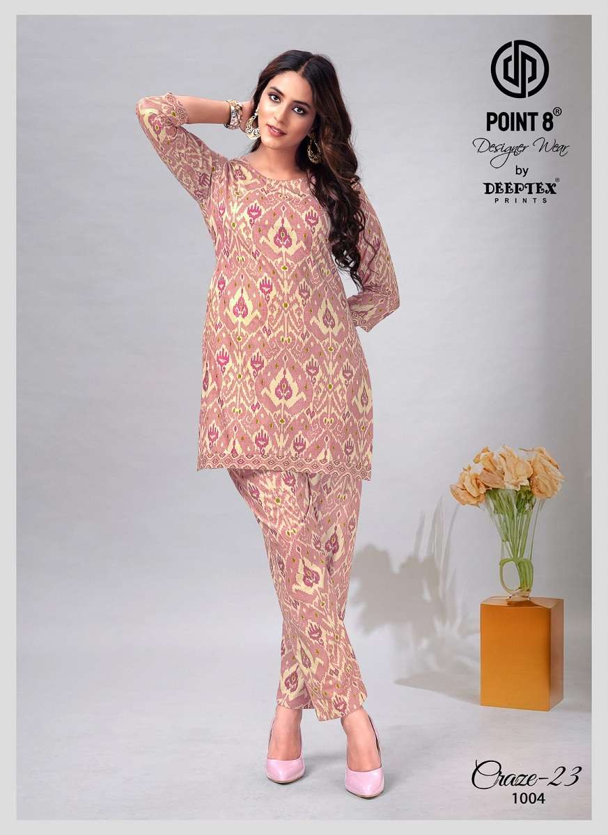 Deeptex Craze-23 – Co-Ors Set - Wholesale Catalog