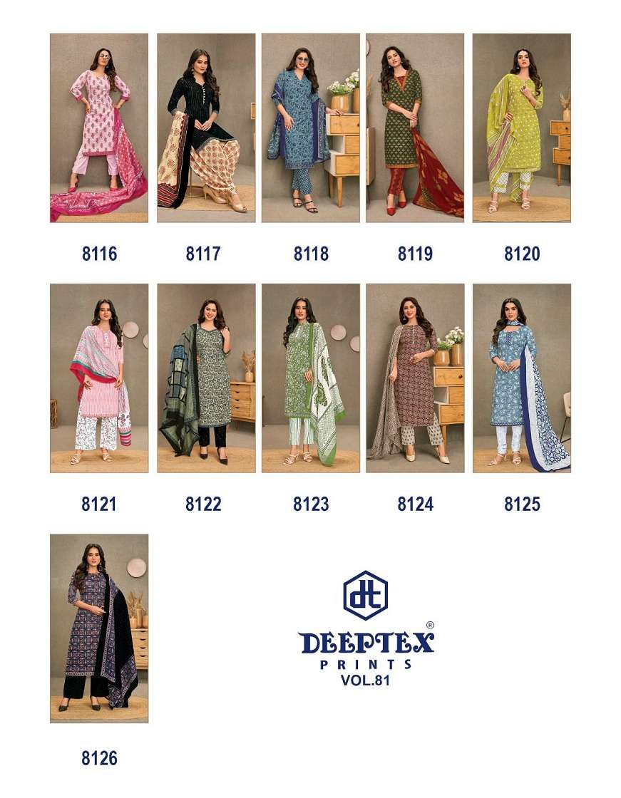 Deeptex Miss India Vol-81 - Wholesale Catalog