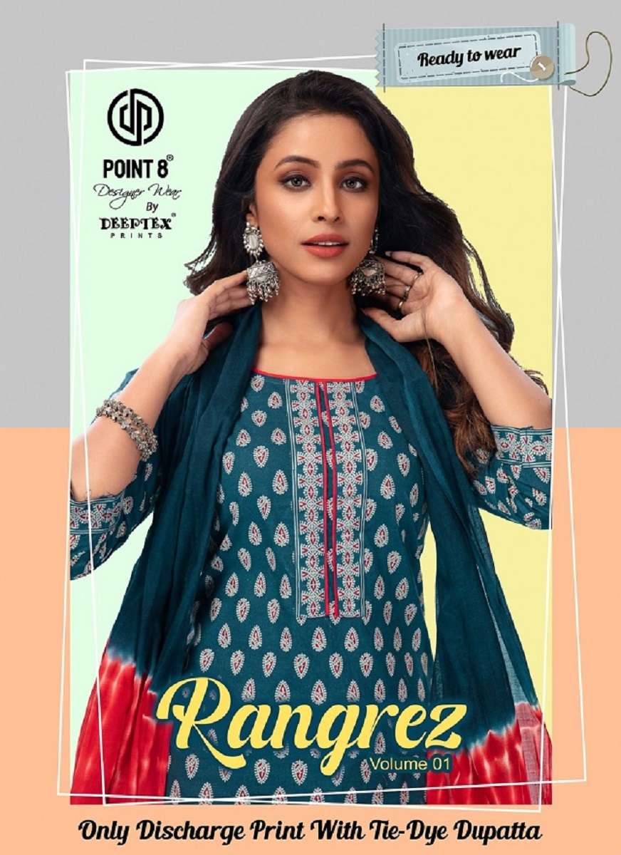 Deeptex Rangrez Vol-1 – Kurti Pant With Dupatta - Wholesale Catalog