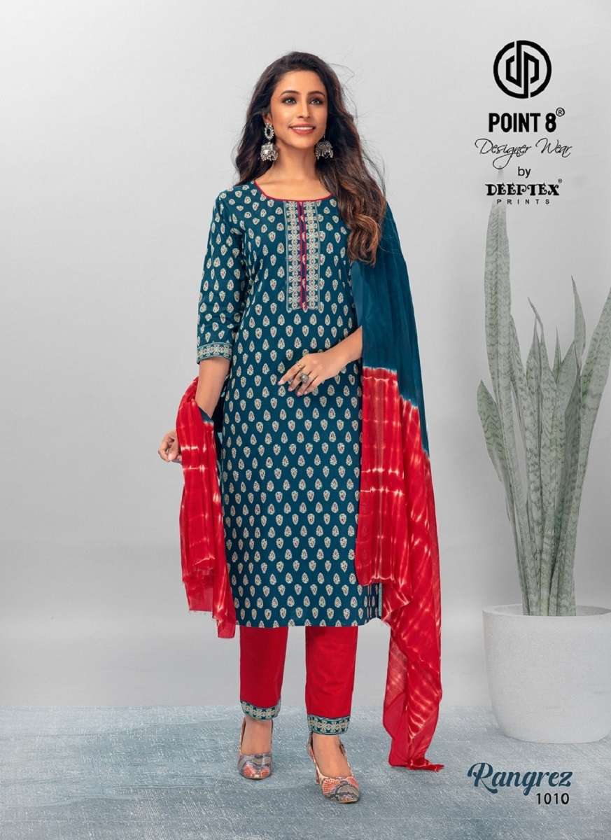 Deeptex Rangrez Vol-1 – Kurti Pant With Dupatta - Wholesale Catalog