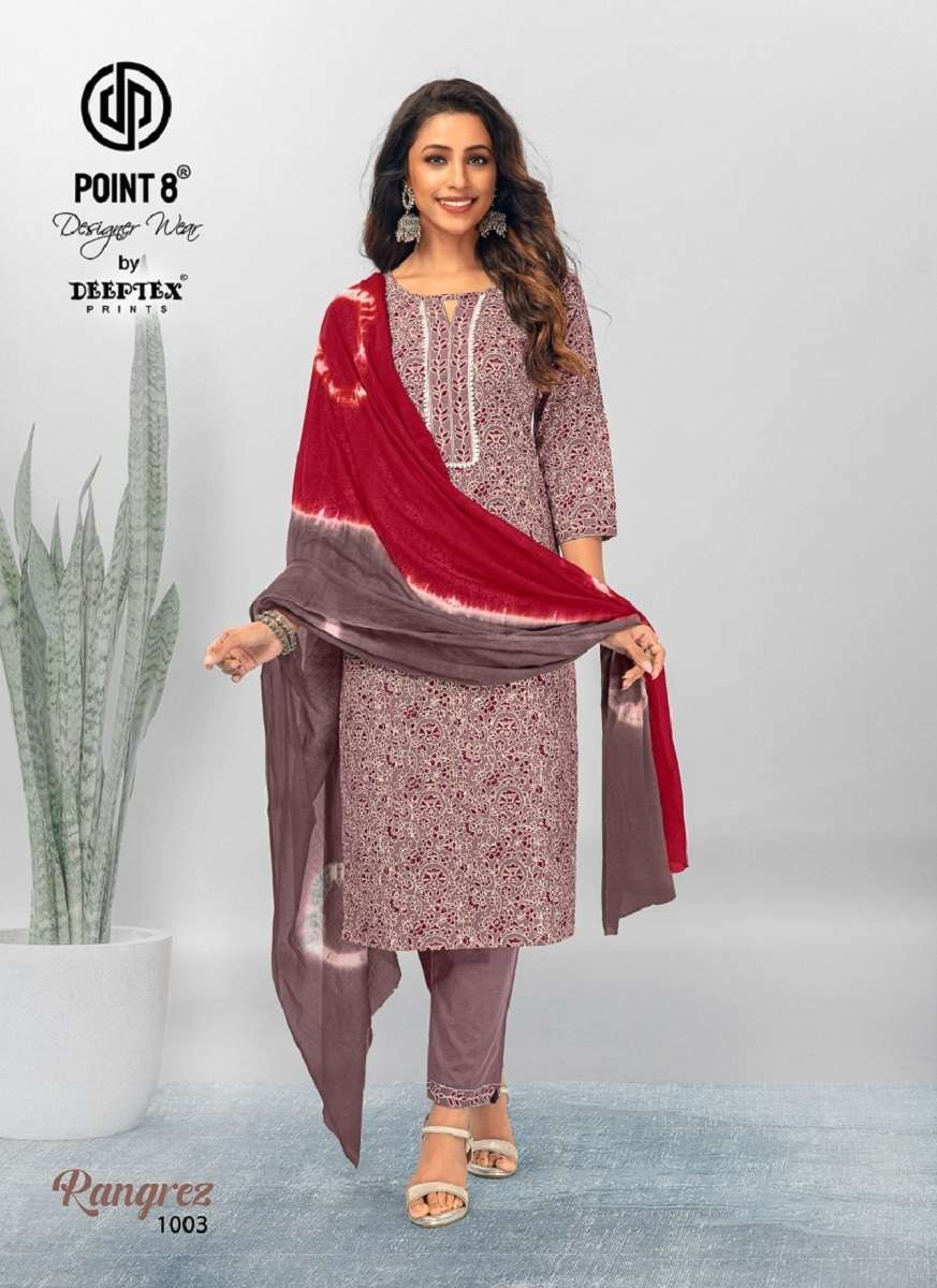 Deeptex Rangrez Vol-1 – Kurti Pant With Dupatta - Wholesale Catalog