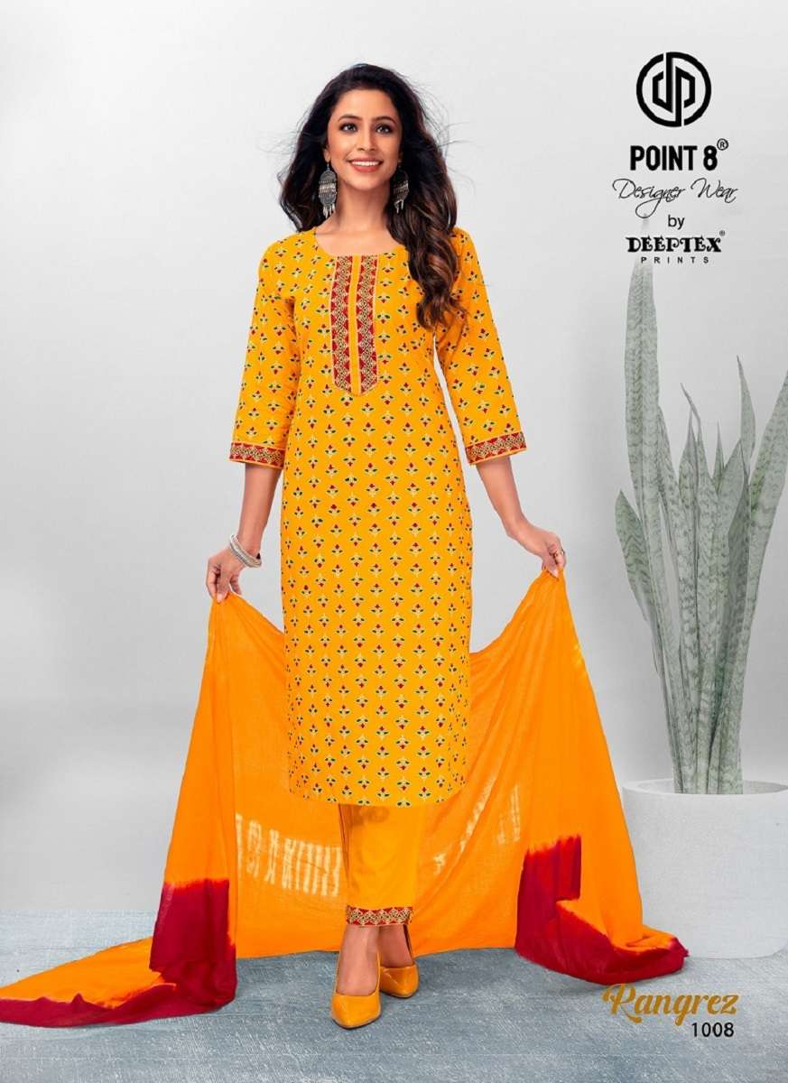 Deeptex Rangrez Vol-1 – Kurti Pant With Dupatta - Wholesale Catalog