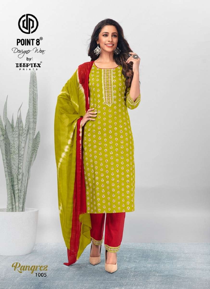 Deeptex Rangrez Vol-1 – Kurti Pant With Dupatta - Wholesale Catalog