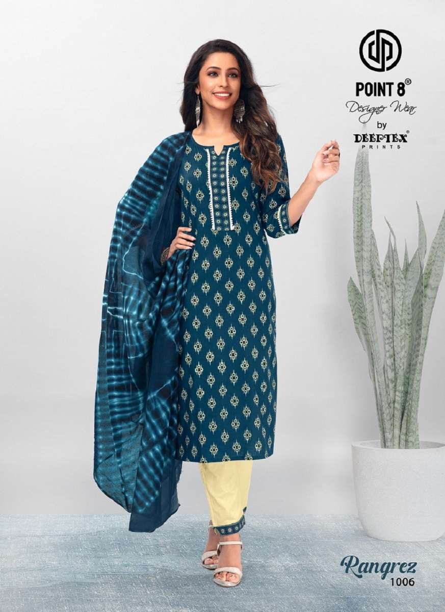 Deeptex Rangrez Vol-1 – Kurti Pant With Dupatta - Wholesale Catalog