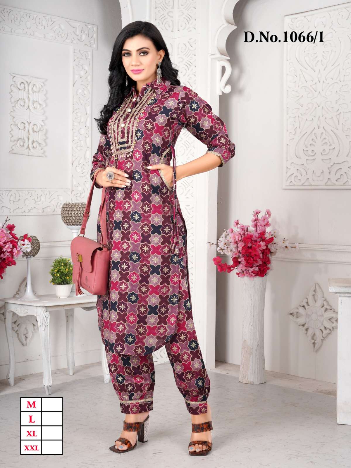 Designer vol-1 Afghani modal print Kurti Wholesale catalog