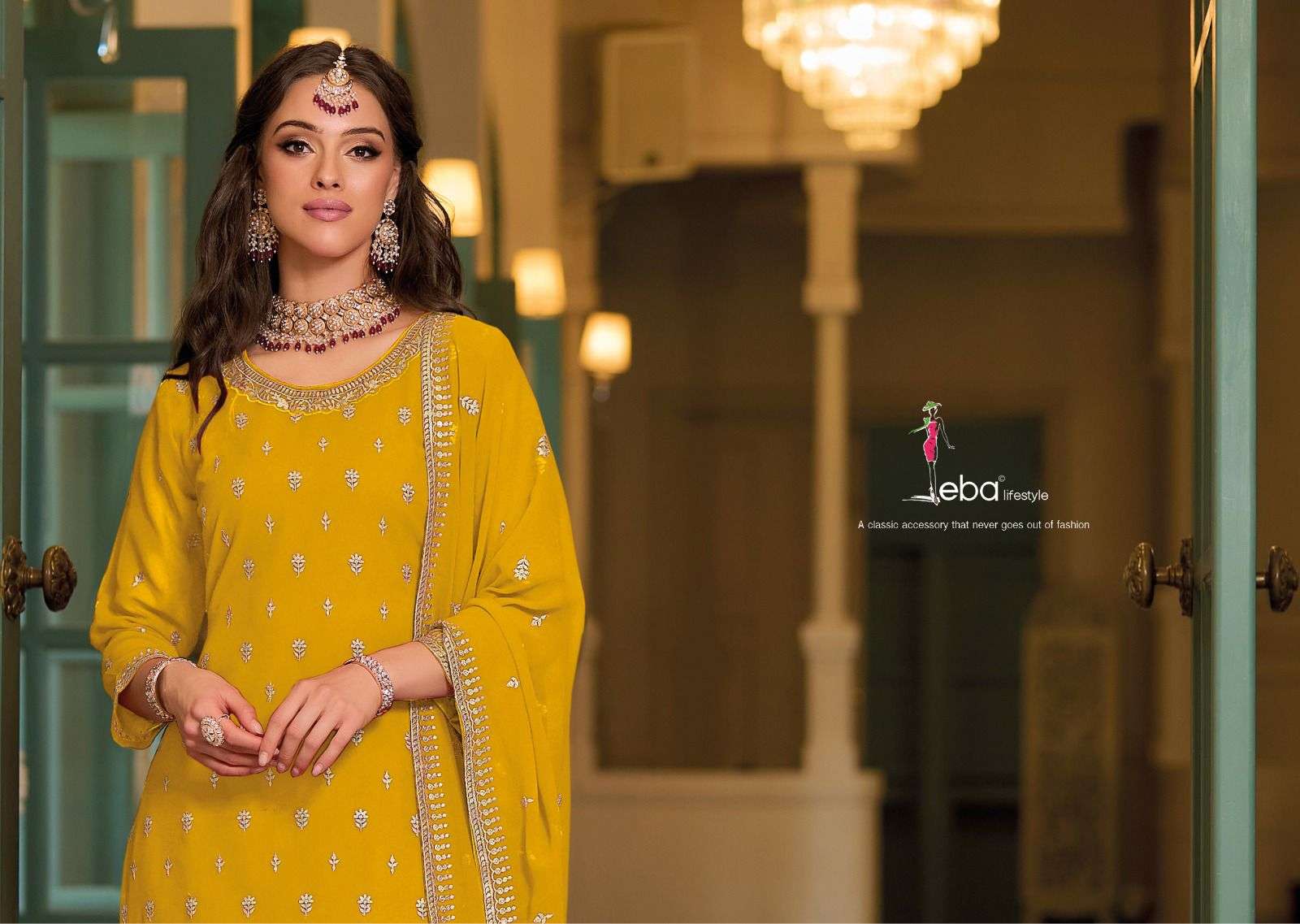 Eba Avantika Long Gown Kurti Wholesale catalog