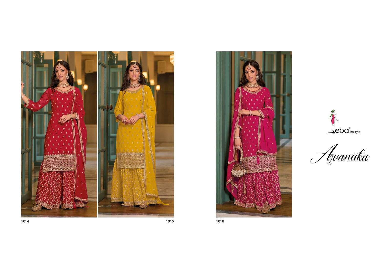 Eba Avantika Long Gown Kurti Wholesale catalog