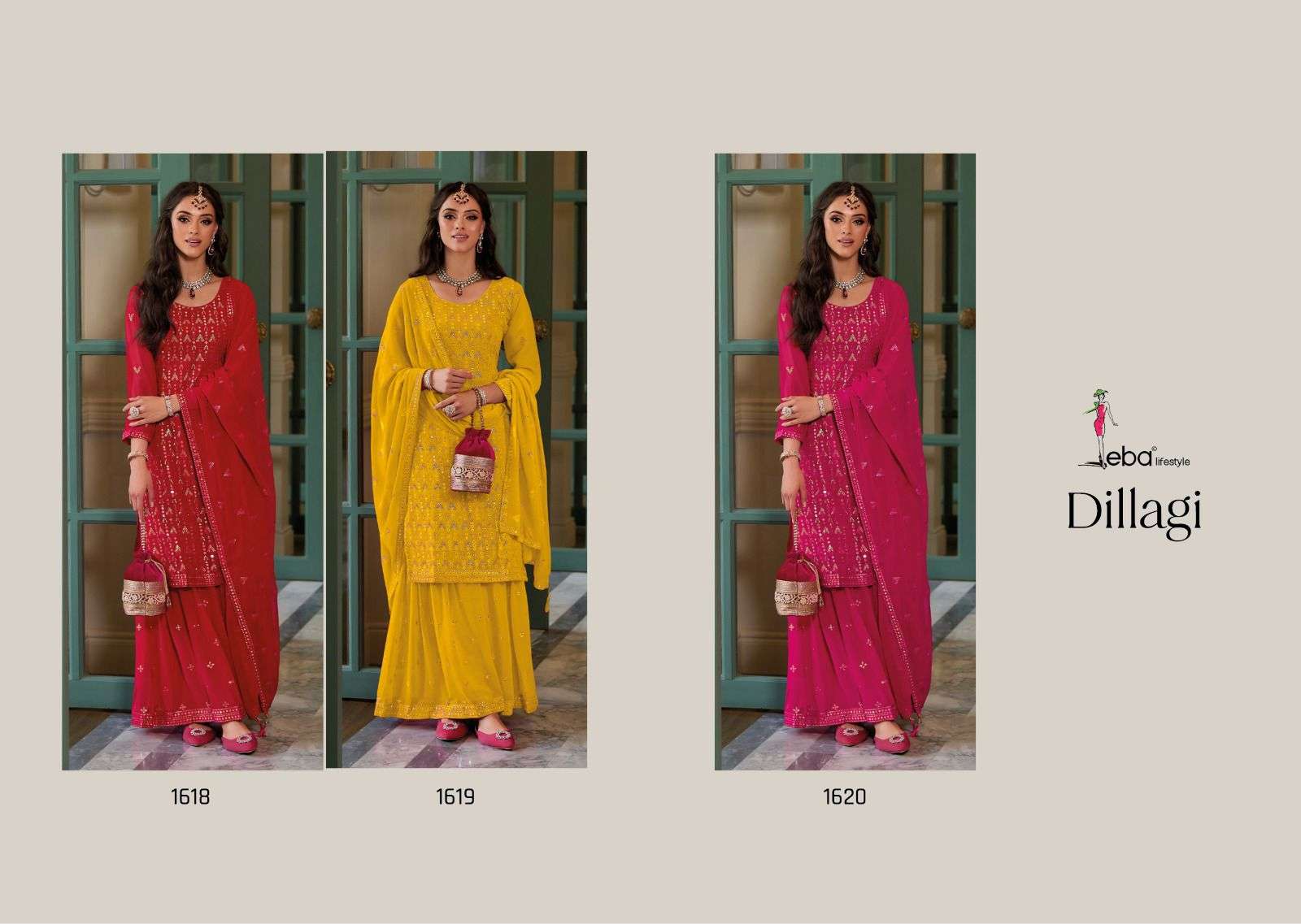 EBA Dillagi Salwar Kameez Wholesale catalog