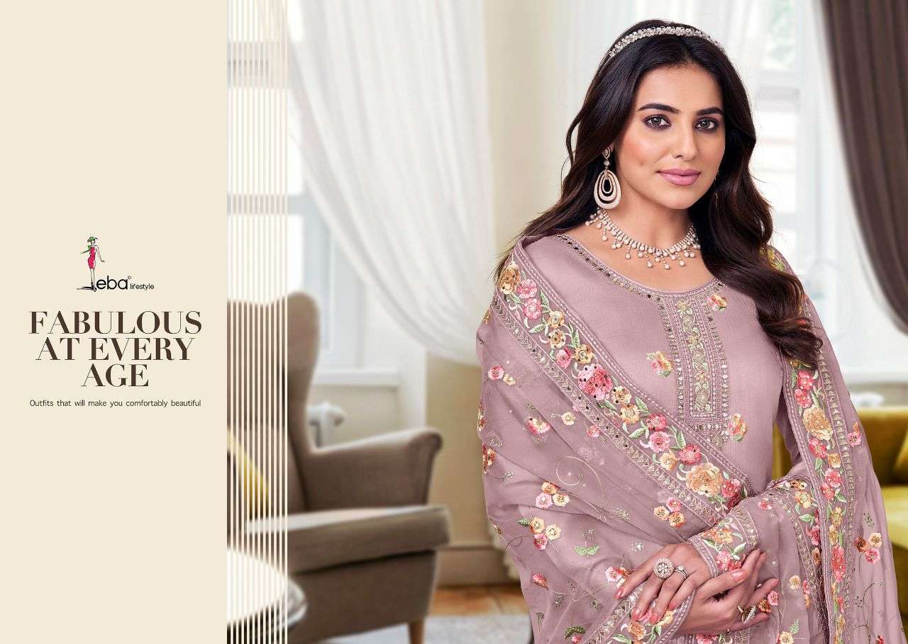 Eba lifestyle Nyra vol -6 Maheshwari viscose silk Dress Materials Wholesale catalog