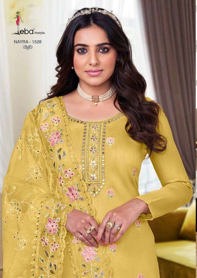 Eba Lifestyle Safroon Vol 3 Colour Addition Ready Made Salwar Suit