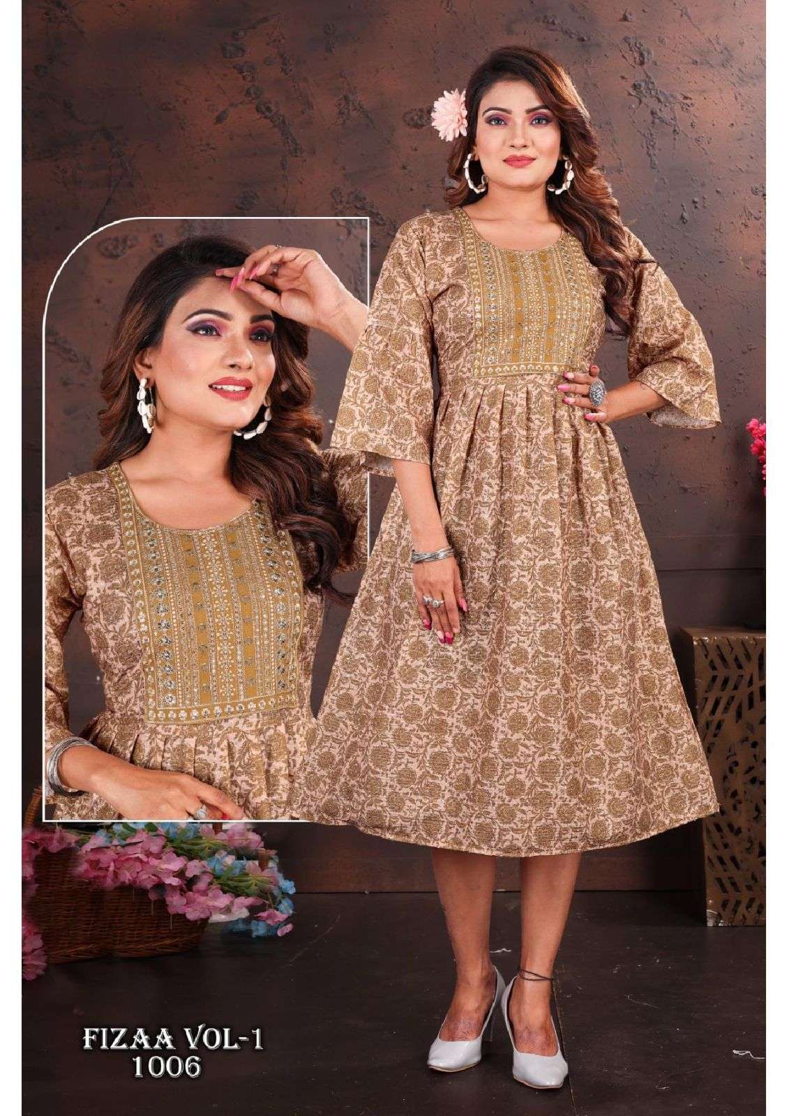 fizaa vol.1 Kurti Wholesale catalog