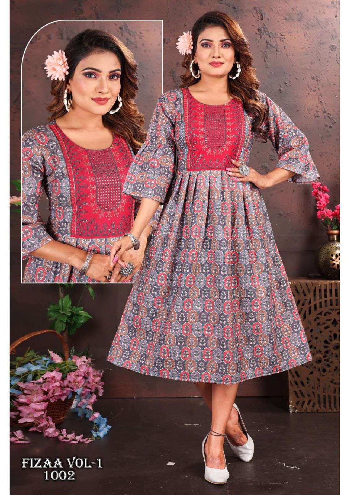 fizaa vol.1 Kurti Wholesale catalog