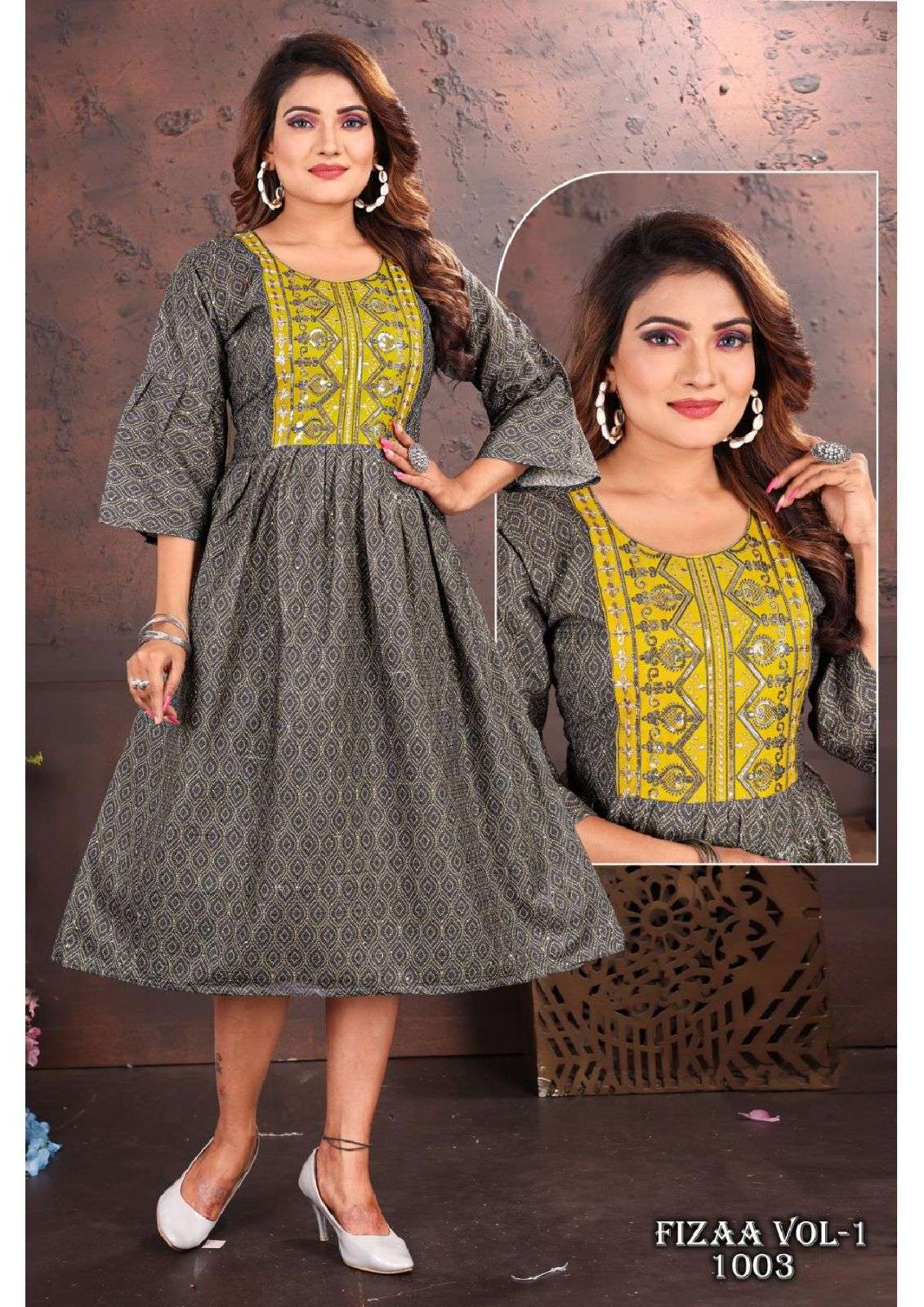 fizaa vol.1 Kurti Wholesale catalog