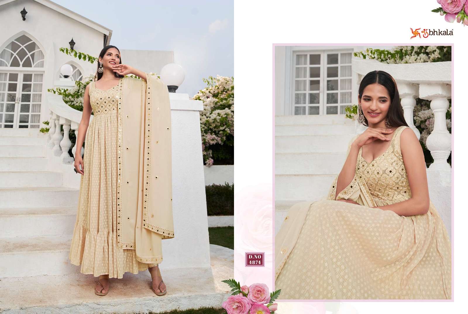 FLORY VOL. 31 4873 Exclusive Embroidered New Style Salwar Kameez Wholesale catalog