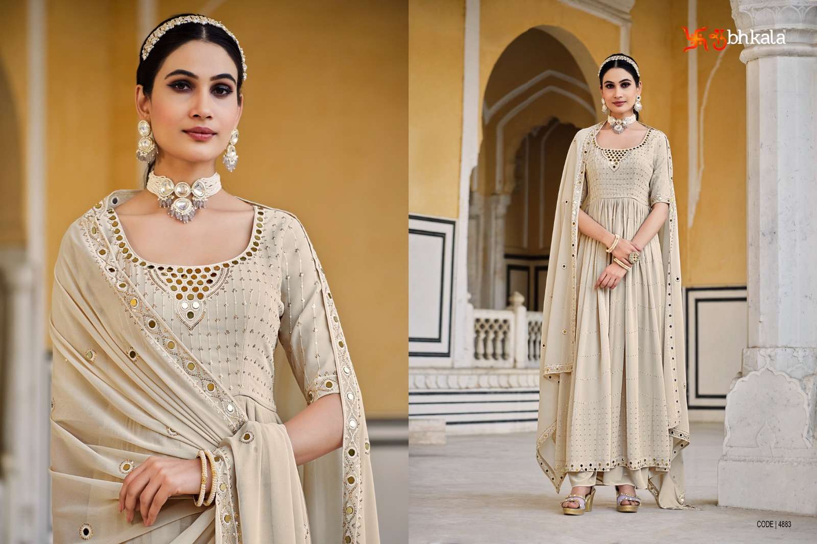FLORY VOL. 32 Embroidered Stitched New Style Salwar Suit Wholesale catalog