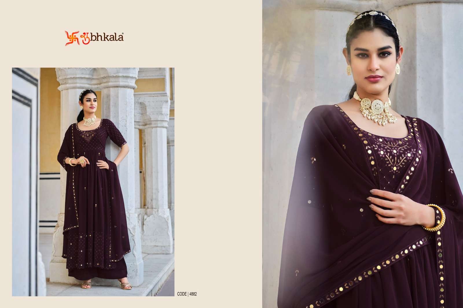 FLORY VOL. 32 Embroidered Stitched New Style Salwar Suit Wholesale catalog