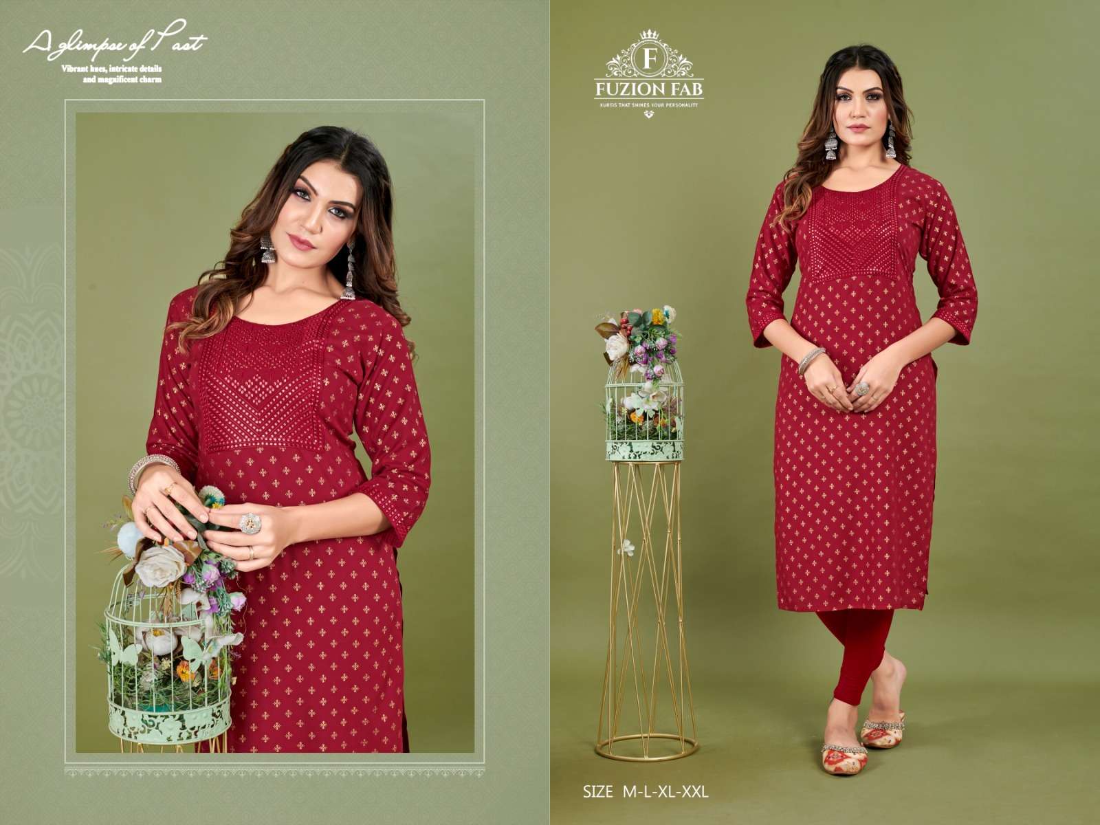 Fuzion Fab Dhyani vol 1 Kurti Wholesale catalog