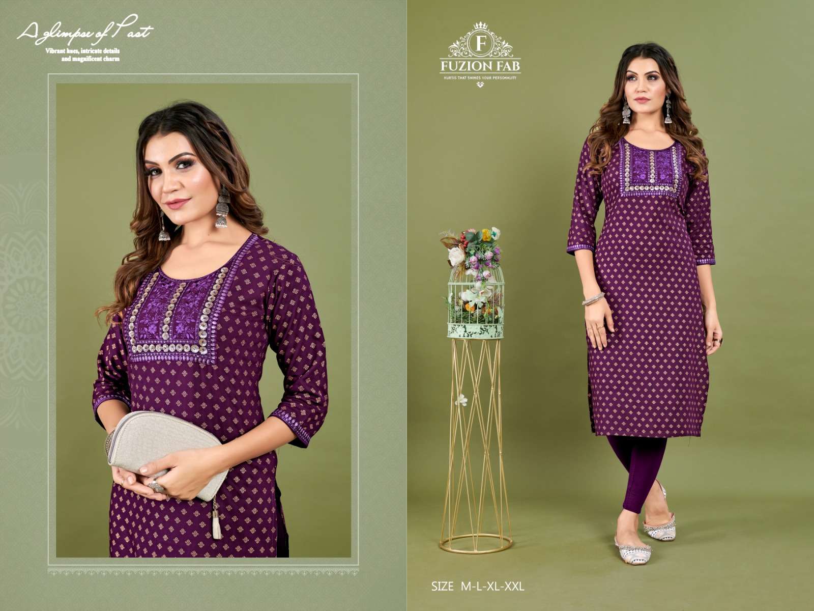 Fuzion Fab Dhyani vol 1 Kurti Wholesale catalog