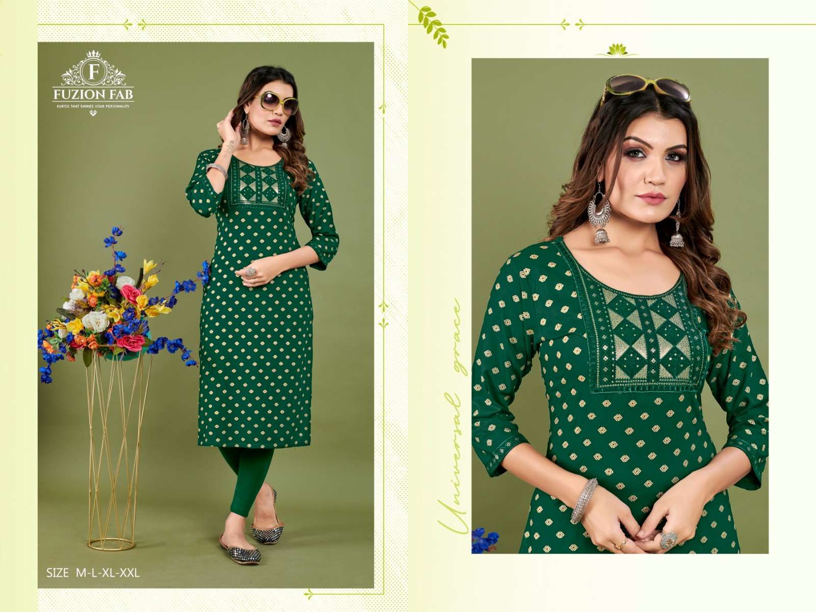 Fuzion Fab Dhyani vol 1 Kurti Wholesale catalog