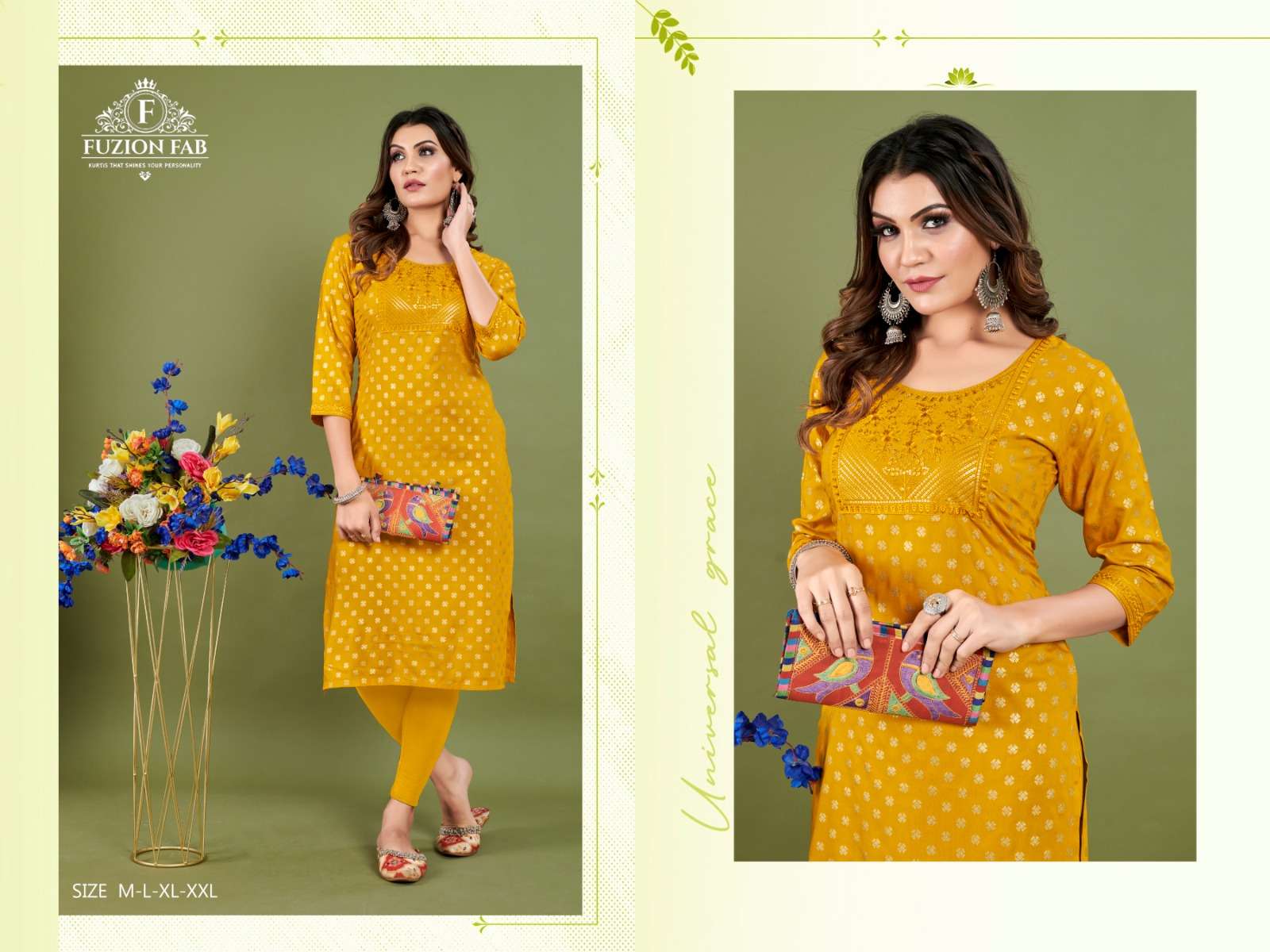 Fuzion Fab Dhyani vol 1 Kurti Wholesale catalog