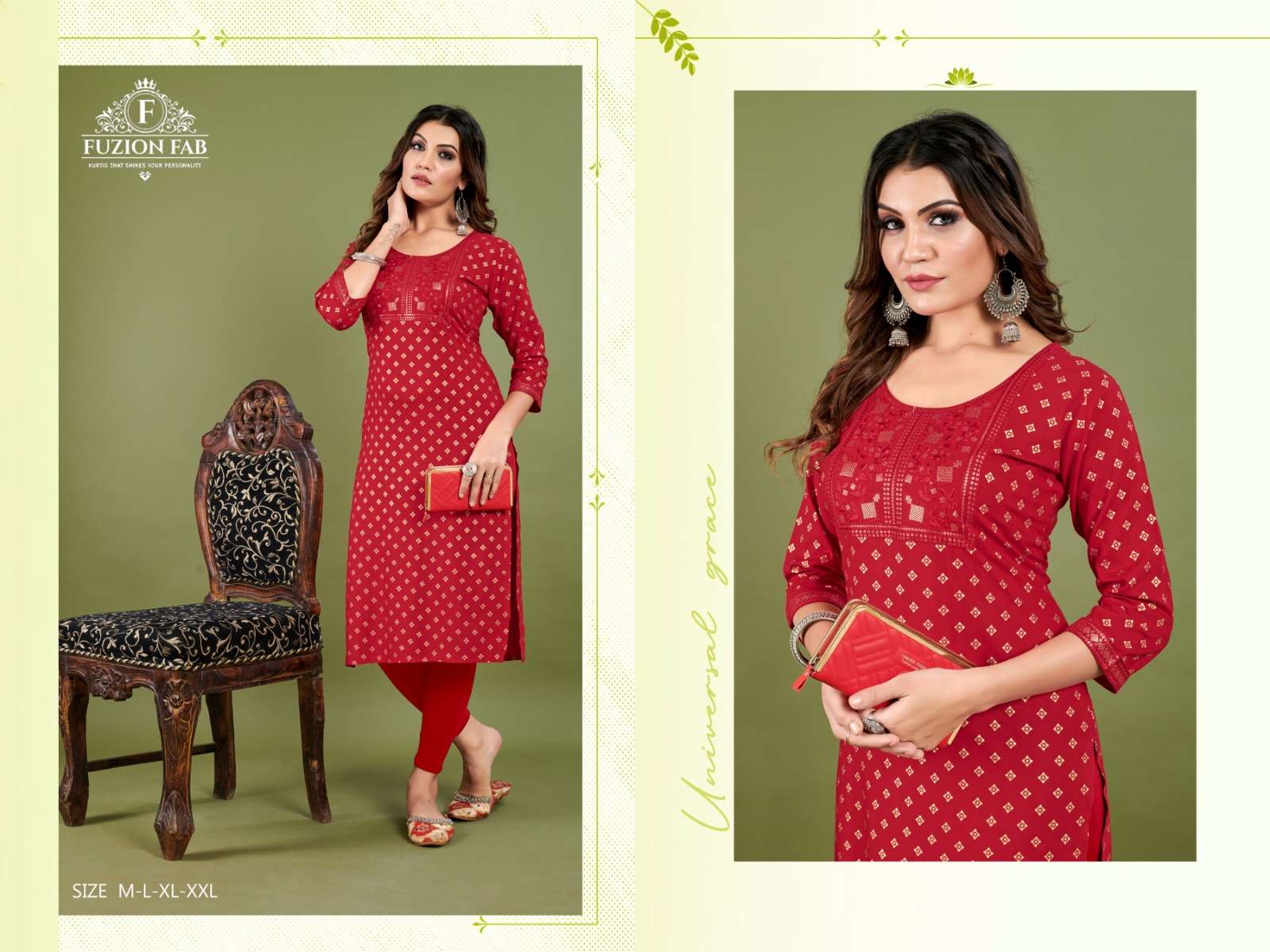 Fuzion Fab Dhyani vol 1 Kurti Wholesale catalog