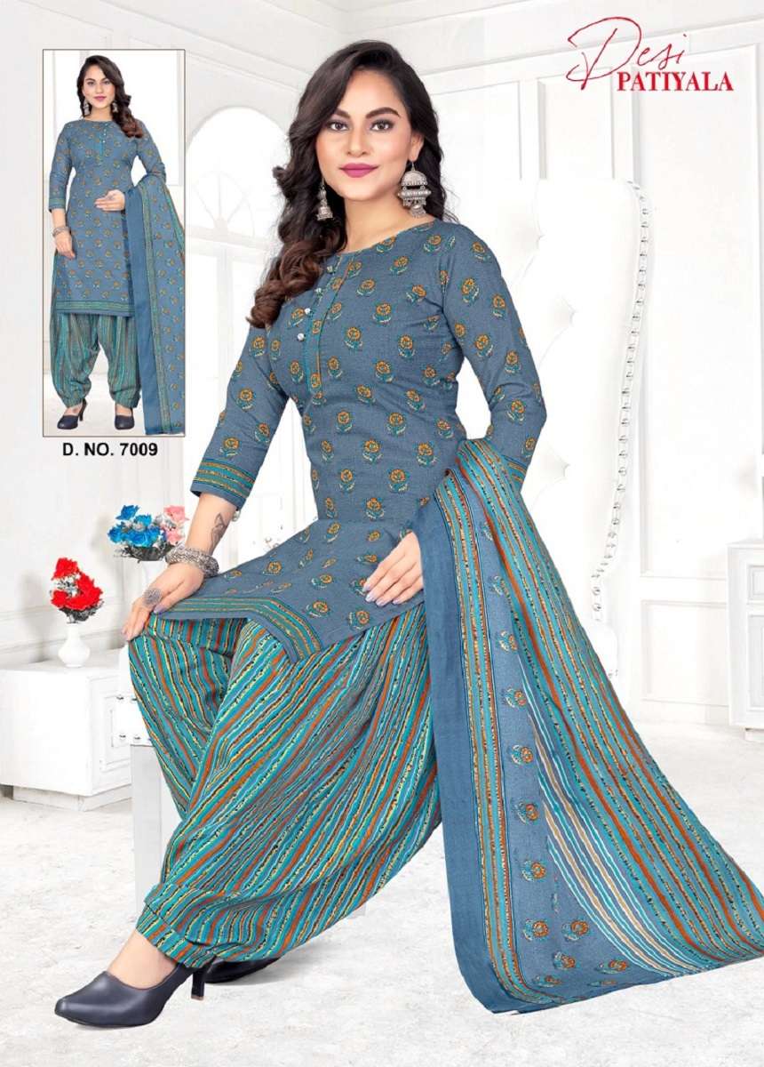 Ganesha Desi Patiyala Vol-7 – Readymade With Inner - Wholesale Catalog