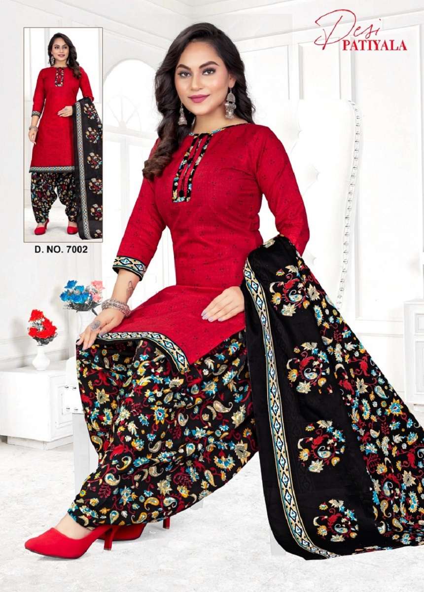 Ganesha Desi Patiyala Vol-7 – Readymade With Inner - Wholesale Catalog