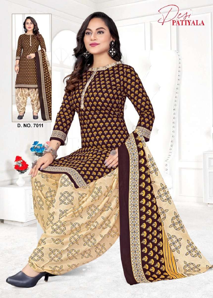 Ganesha Desi Patiyala Vol-7 – Readymade With Inner - Wholesale Catalog