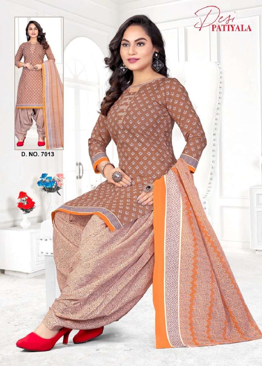 Ganesha Desi Patiyala Vol-7 – Readymade With Inner - Wholesale Catalog