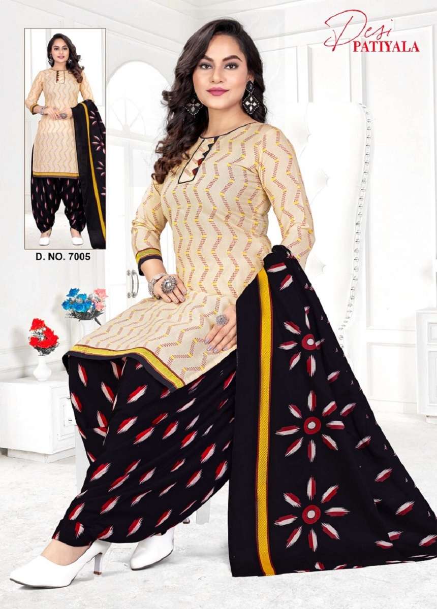 Ganesha Desi Patiyala Vol-7 – Readymade With Inner - Wholesale Catalog