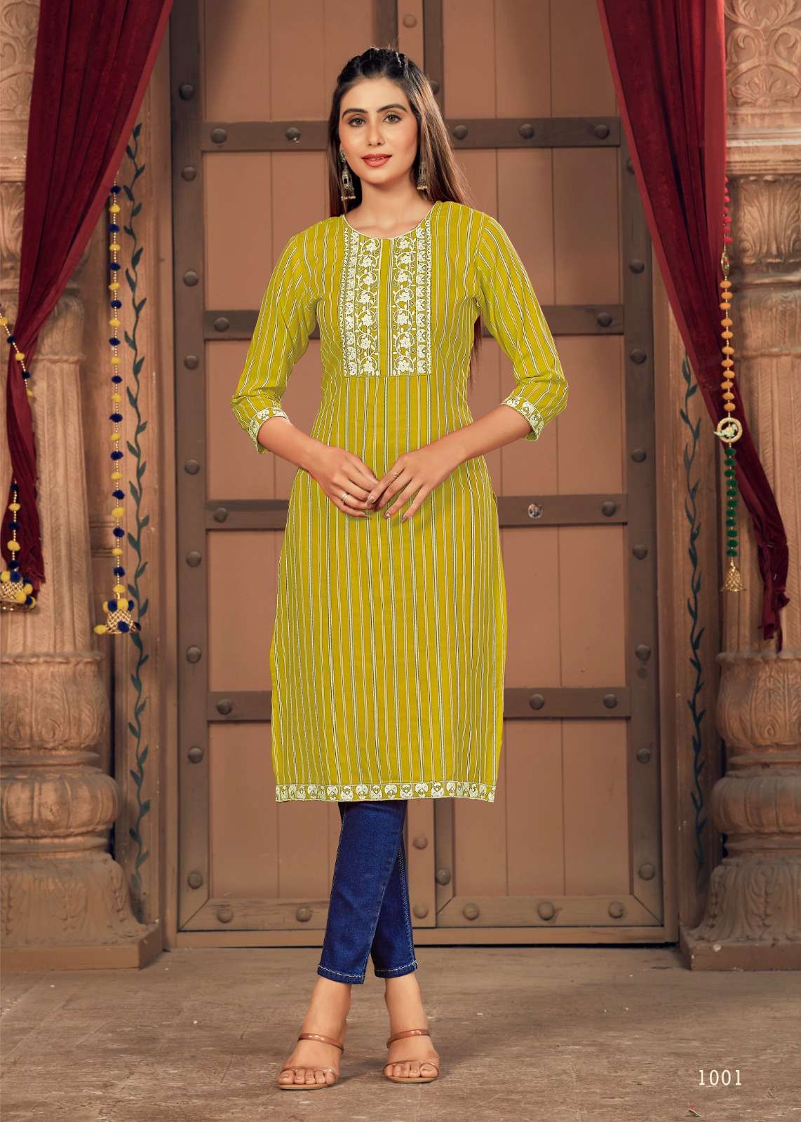 GEETA  V-3 Kurti Wholesale catalog