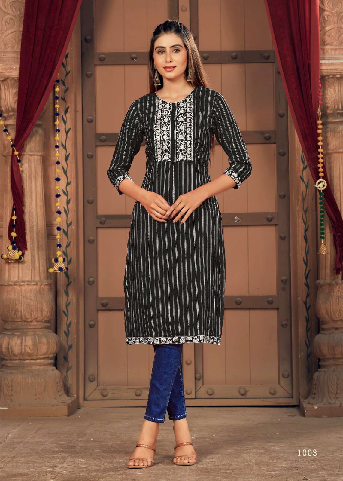 GEETA  V-3 Kurti Wholesale catalog