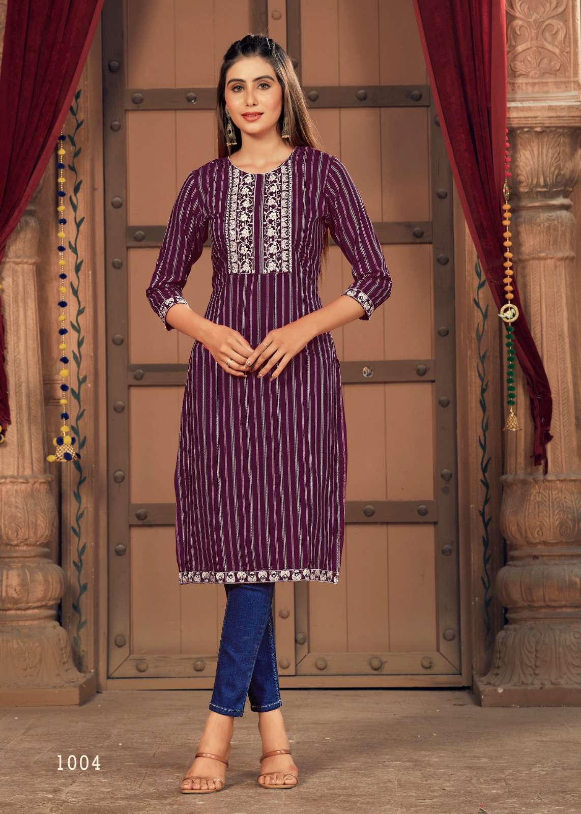 GEETA  V-3 Kurti Wholesale catalog