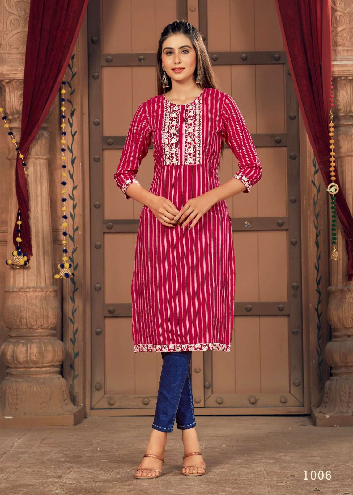 GEETA  V-3 Kurti Wholesale catalog