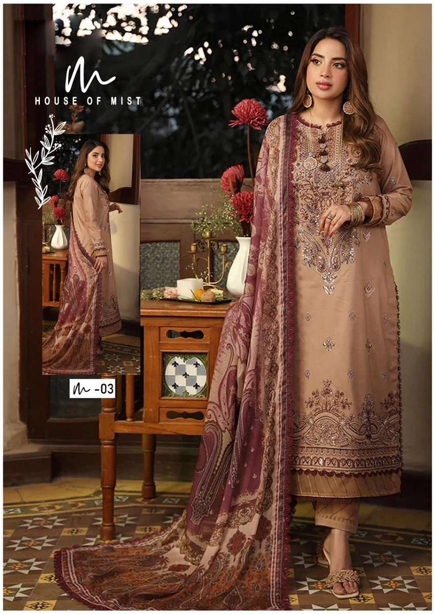 Ghazal Karachi - Dress Material  - Wholesale Catalog