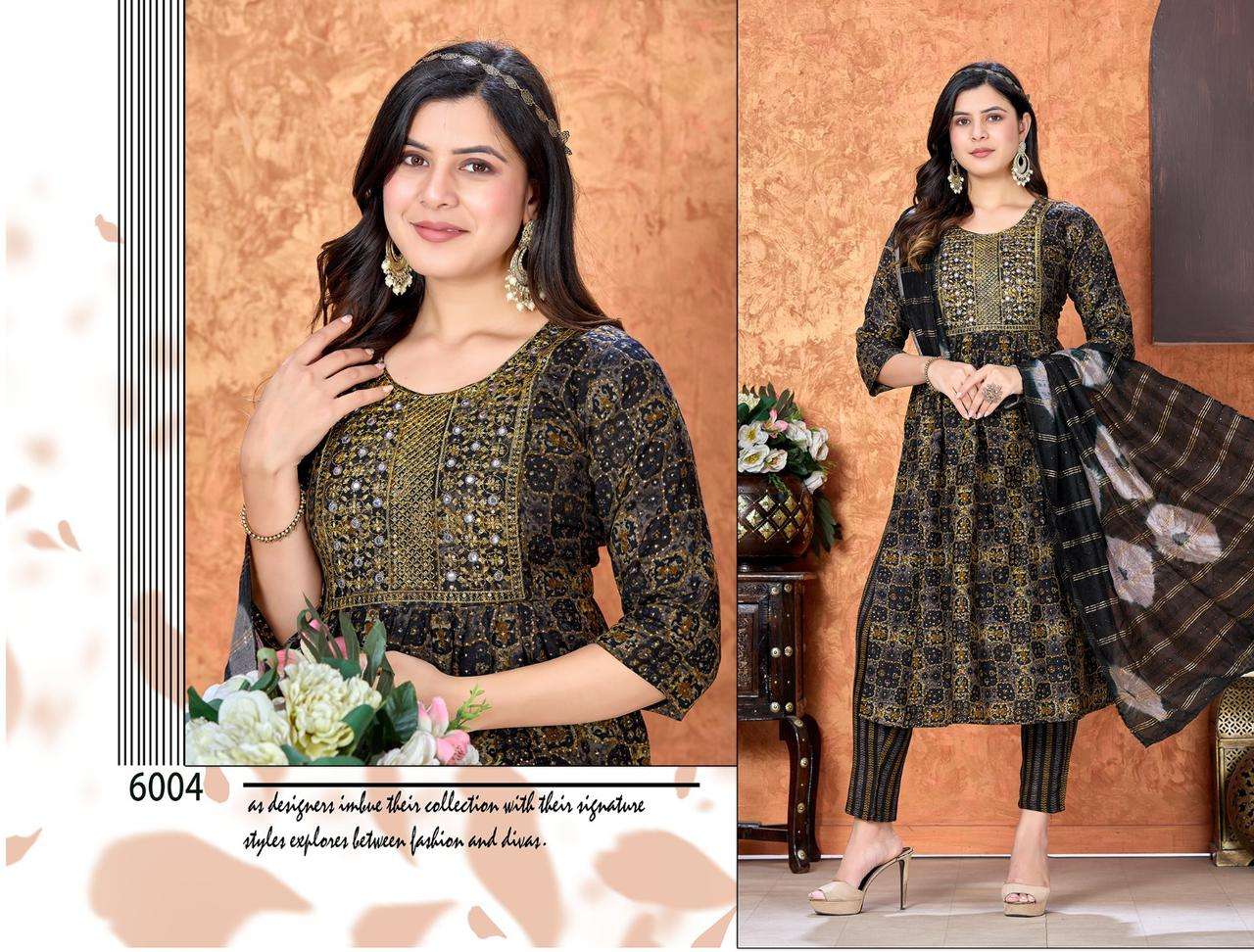  GOLDEN BEAUTY BLISS Naira Cut Kurti Wholesale catalog