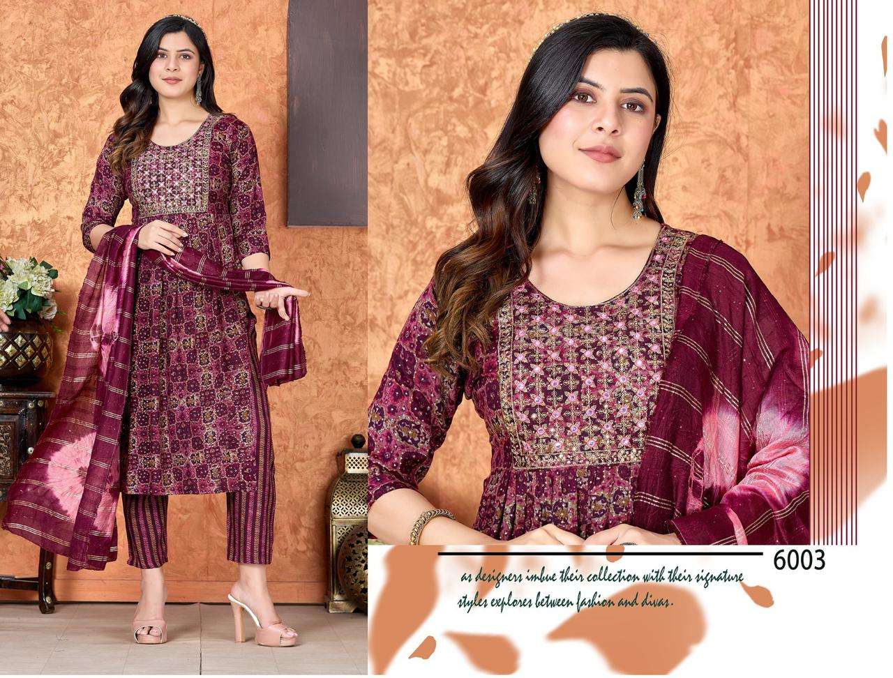  GOLDEN BEAUTY BLISS Naira Cut Kurti Wholesale catalog