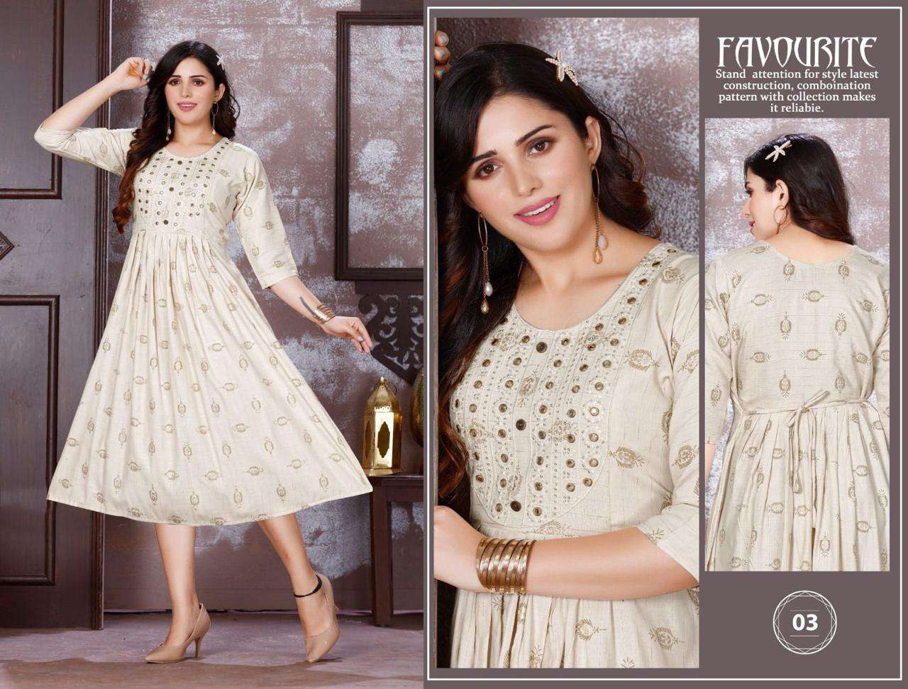 Golden Instyle Rayon Kurti Wholesale catalog