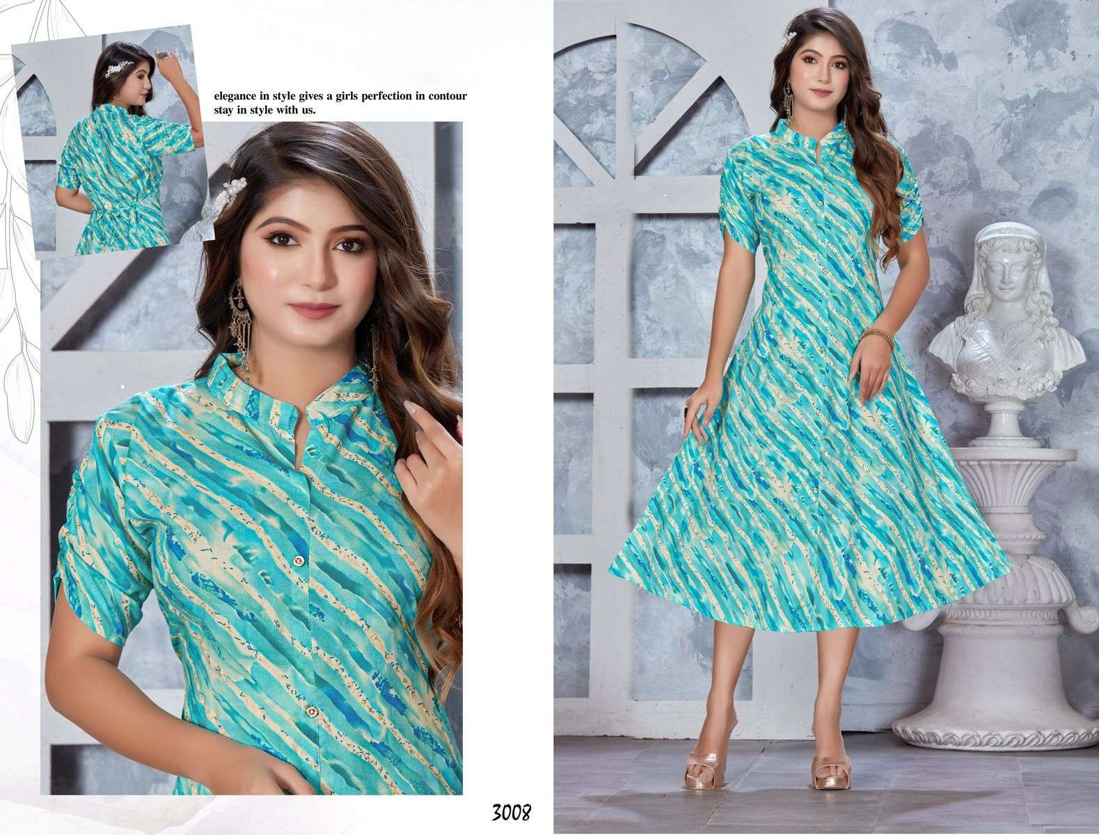 Golden The One & Only Kurti Wholesale catalog