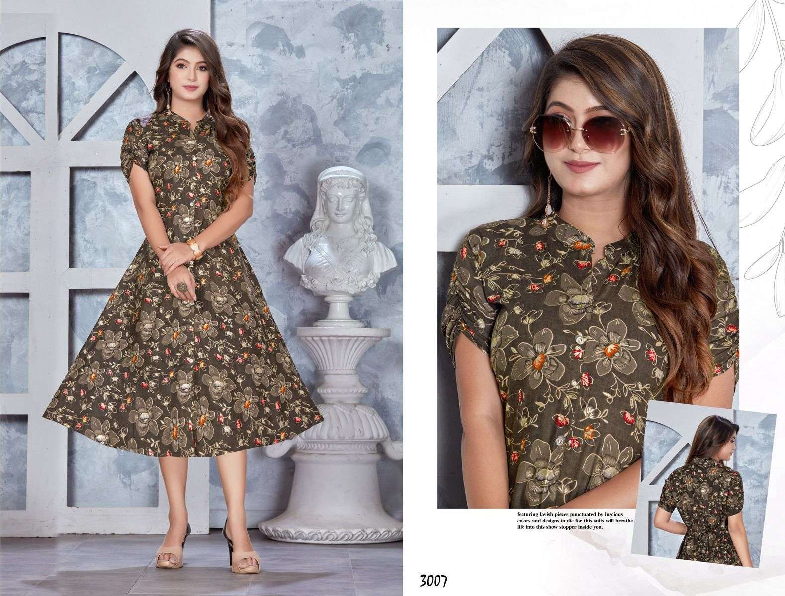Golden The One & Only Kurti Wholesale catalog