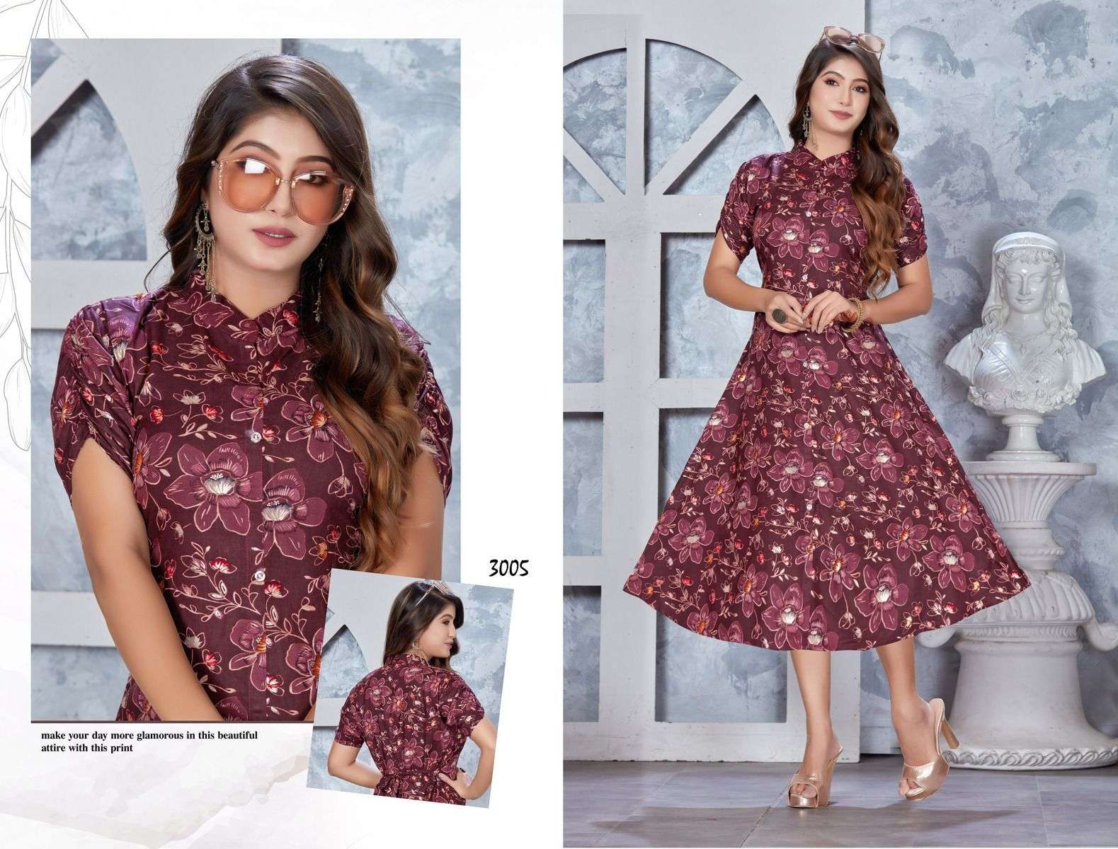 Golden The One & Only Kurti Wholesale catalog
