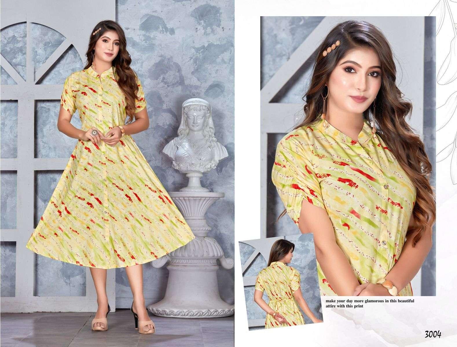 Golden The One & Only Kurti Wholesale catalog