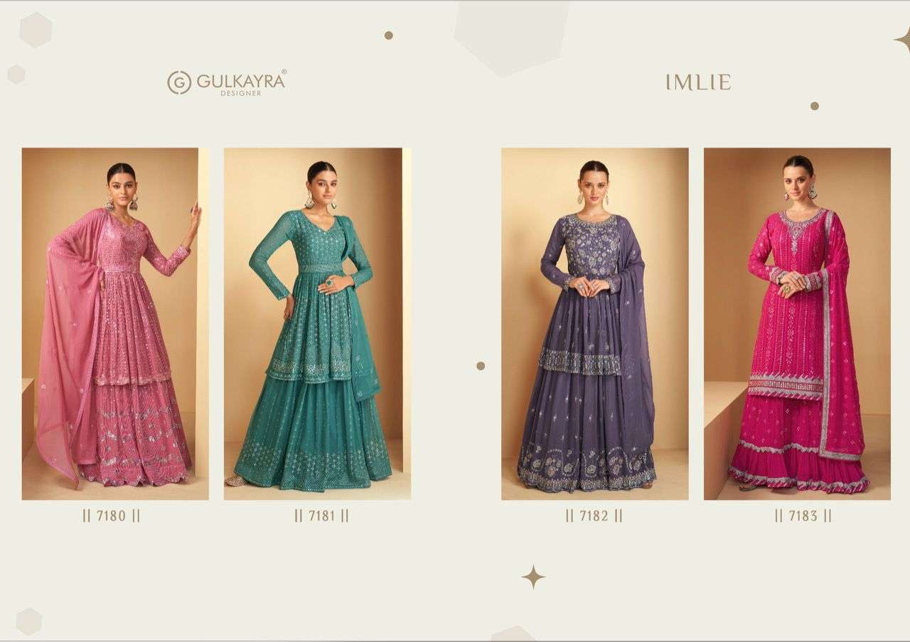 Gulkayra Designer IMLIE  Salwar Kameez Wholesale catalog