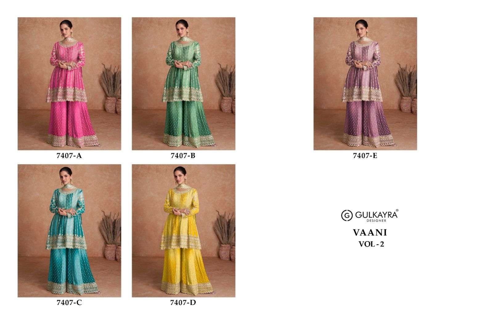Gulkayra Designer   Vaani vol.2 Salwar Kameez Wholesale catalog