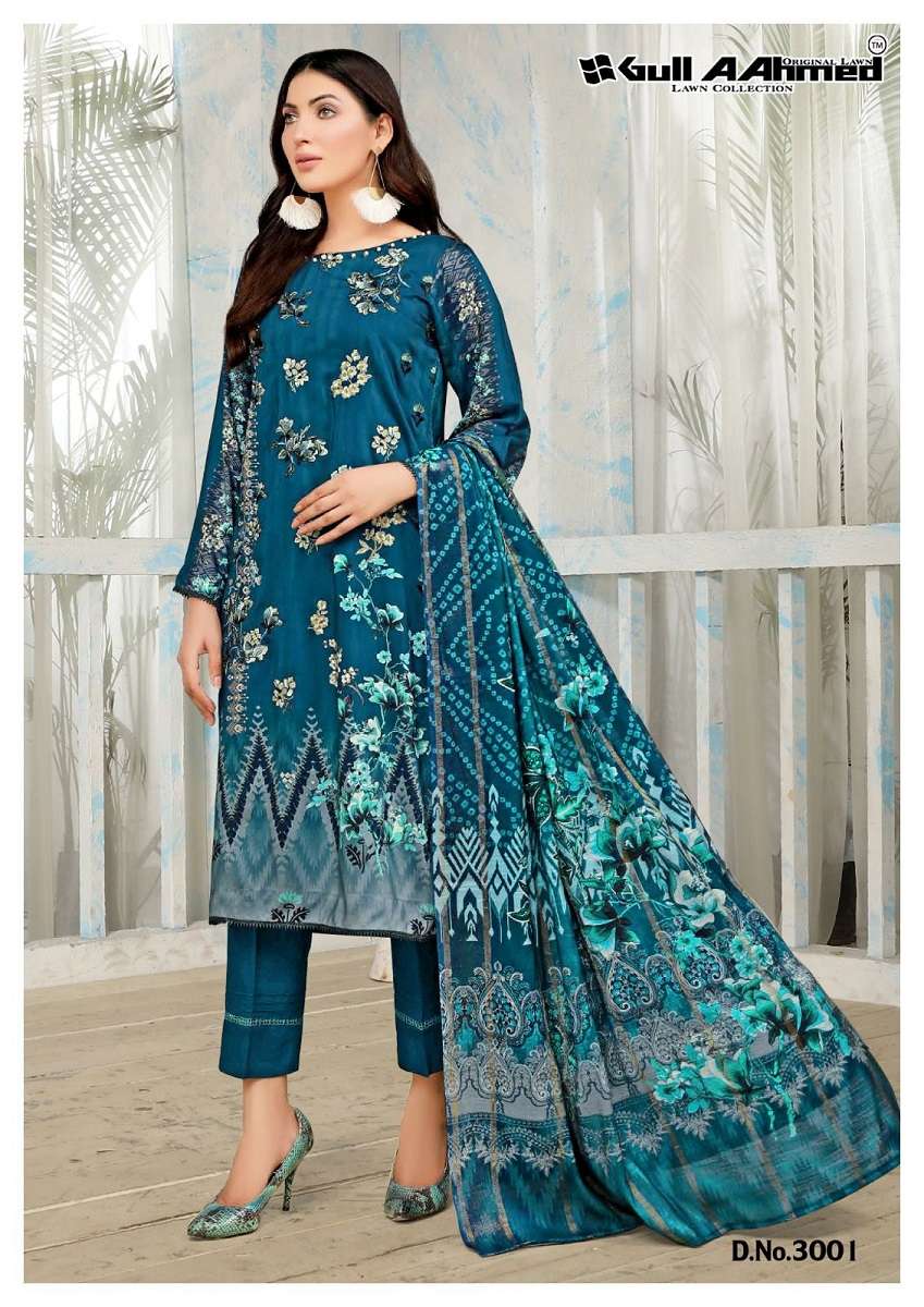 Gull AAhmed Minhal Vol-3 - Dress Material - Wholesale Catalog